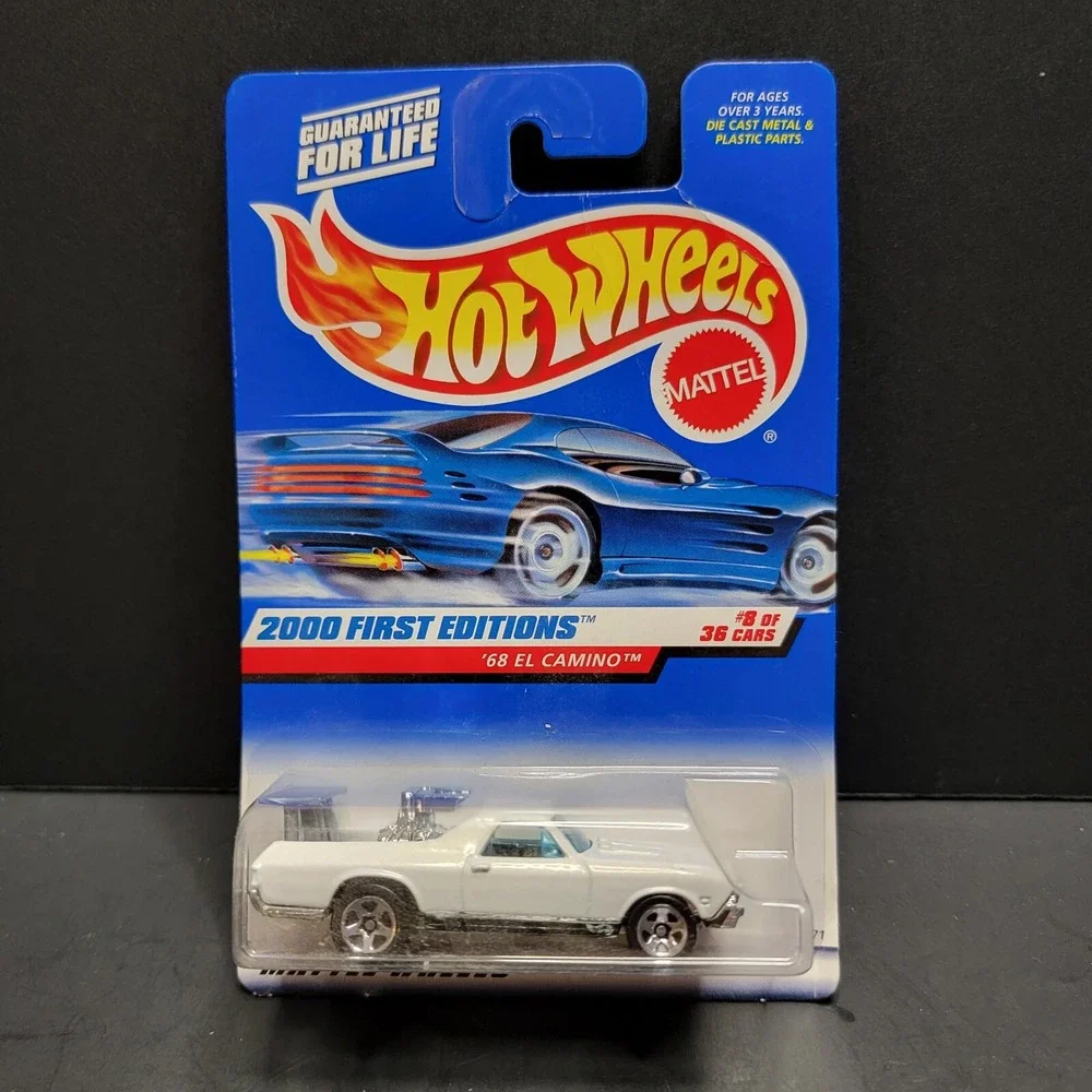 Hot Wheels 2000 First Editions '68 El Camino White
